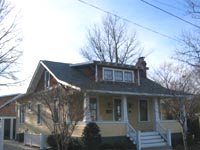 gable roof with shed dormer